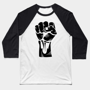 Fist Protest Baseball T-Shirt